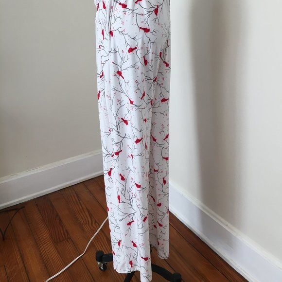 Plus Size 2X Sleep Pants Red Birds Simple Pleasures - Picture 4 of 8